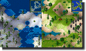 mit s2mapy erzeugte karten